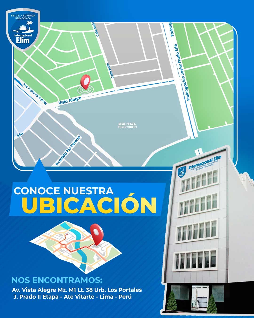 Ubicación de la sede Lima/Vitarte